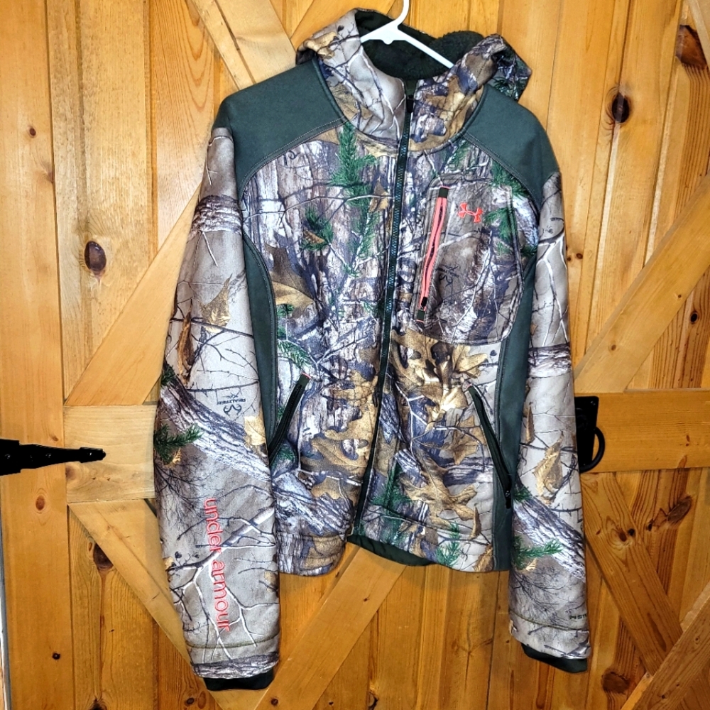 Under Armour realtree Camo Coat womens Size 2xl